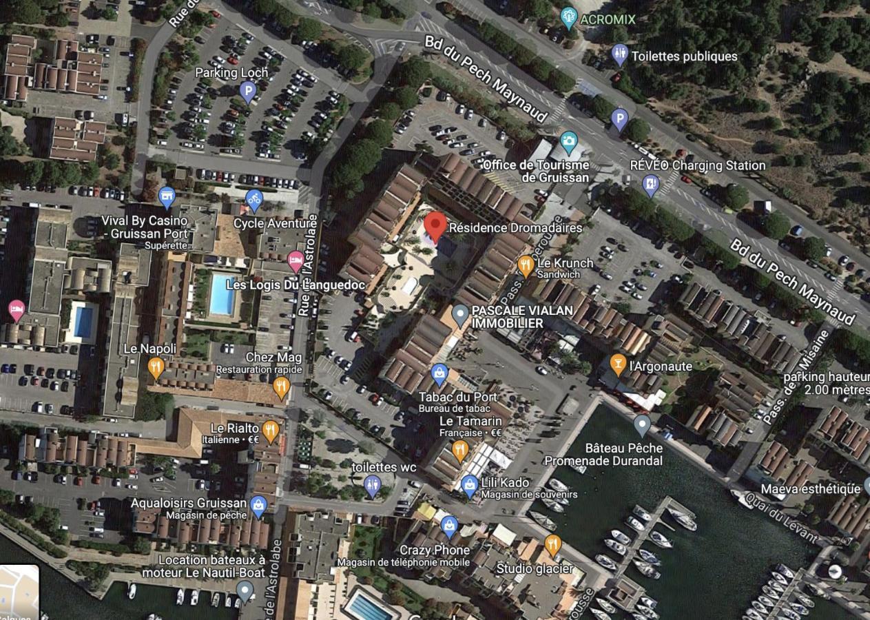Gruissan-Port-T2-2Chambres-5Pers-43M2-Climatise-Parking-Valerie Exterior photo